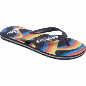 QuiksilverMOLOKAI ART - FLIP-FLOPS FOR MEN BLACK