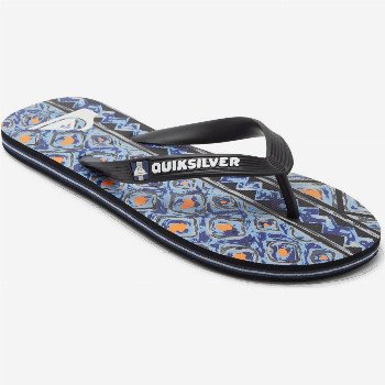 QuiksilverMOLOKAI ART - FLIP-FLOPS FOR MEN BLACK