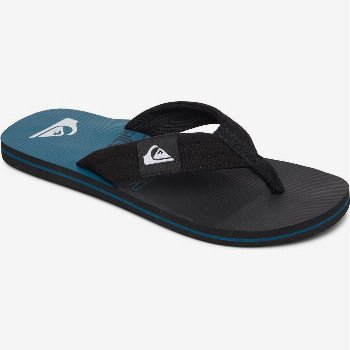 Quiksilver MOLOKAI LAYBACK - SANDALS FOR MEN BLACK