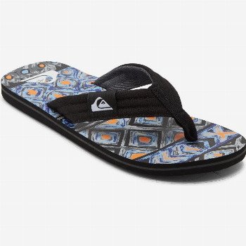 Quiksilver MOLOKAI LAYBACK - SANDALS FOR MEN BLACK