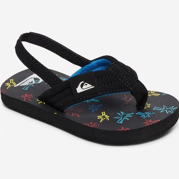 QuiksilverMOLOKAI LAYBACK - SANDALS FOR TODDLERS BLACK