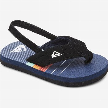 QuiksilverMOLOKAI LAYBACK - SANDALS FOR TODDLERS BLUE