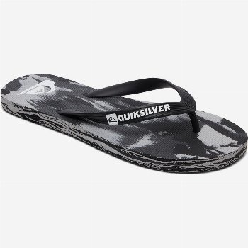 QuiksilverMOLOKAI MARLED - FLIP-FLOPS FOR MEN BLACK