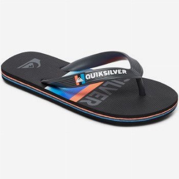 QuiksilverMOLOKAI SLAB - FLIP-FLOPS FOR BOYS 8-16 BLACK