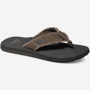 Quiksilver MONKEY ABYSS - SANDALS FOR MEN BROWN