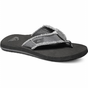 Quiksilver MONKEY ABYSS - SANDALS FOR MEN GREY
