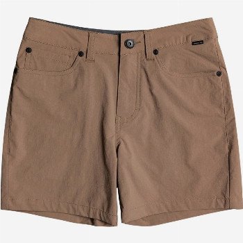 Quiksilver NELSON DRYTWILL 15" - AMPHIBIAN BOARD SHORTS FOR BOYS 8-16 BEIGE