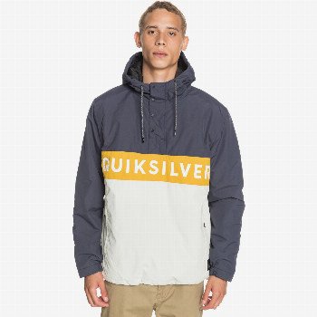 Quiksilver NEW TAZAWA - WATER-RESISTANT HOODED ANORAK FOR MEN BLUE