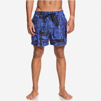 Quiksilver NO DESTINATION 15" - SWIM SHORTS FOR MEN BLACK