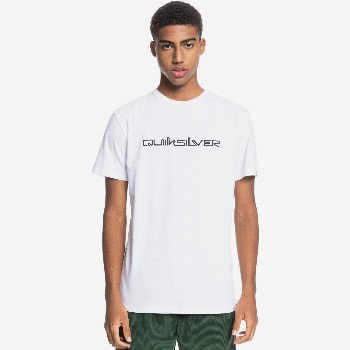 Quiksilver OMNI FONT - T-SHIRT FOR MEN WHITE