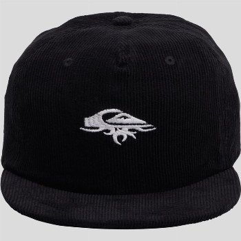 QuiksilverORIGINALS CORDS - CORDUROY CAP FOR WOMEN BLACK