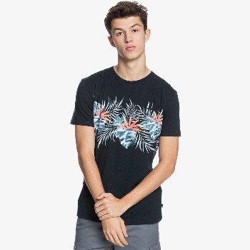 Quiksilver PARADISE EXPRESS - SHORT SLEEVE POCKET T-SHIRT FOR MEN BLACK