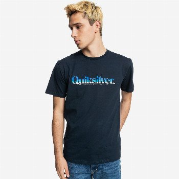 Quiksilver PRIMARY COLOURS - T-SHIRT FOR MEN BLUE