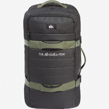 QuiksilverREACH 100L - LARGE WHEELED SUITCASE BLACK