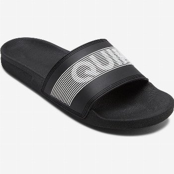 Quiksilver RIVI WORDMARK SLIDE - SLIDER SANDALS FOR MEN BLACK