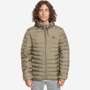 Quiksilver SCALY - HOODED INSULATOR JACKET FOR MEN GREEN
