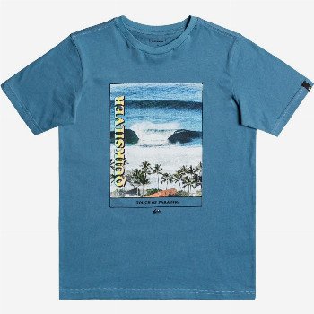 QuiksilverSCENIC DRIVE - T-SHIRT FOR BOYS 8-16 BLUE