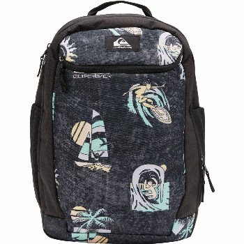 Quiksilver SCHOOLIE 30L - LARGE BACKPACK PURPLE