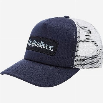 QuiksilverSLAB SCRAPPER - TRUCKER CAP FOR MEN BLUE