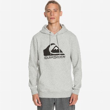 Quiksilver SQUARE ME UP - HOODIE FOR MEN GREY