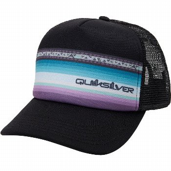 QuiksilverSUN FADED - TRUCKER CAP FOR MEN BLACK