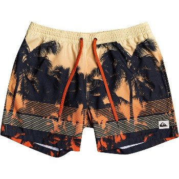 Quiksilver SUNSET 14" - SWIM SHORTS FOR BOYS 8-16 ORANGE