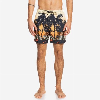 Quiksilver SUNSET - SWIM SHORTS FOR MEN ORANGE