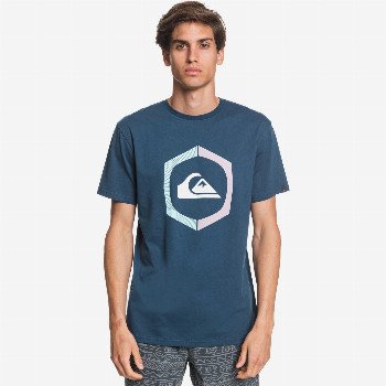 QuiksilverSURE THING - T-SHIRT FOR MEN BLUE