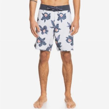 Quiksilver SURFSILK MYSTIC SESSIONS 18" - BOARD SHORTS FOR MEN WHITE