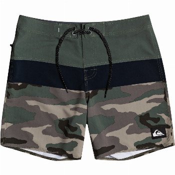 QuiksilverSURFSILK PANEL 16" - BOARD SHORTS FOR BOYS 8-16 BROWN