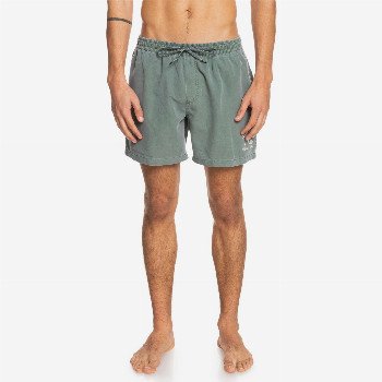 Quiksilver SURFWASH 15" - SWIM SHORTS FOR MEN GREEN