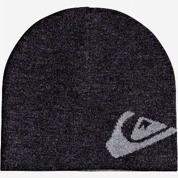 Quiksilver SWITCHBACKS - REVERSIBLE BEANIE BLACK