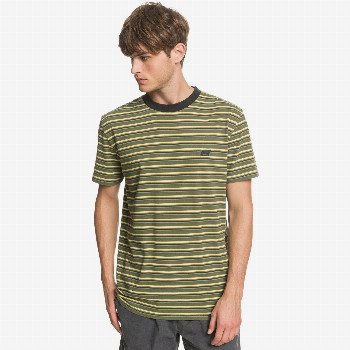 Quiksilver TABIRA - T-SHIRT FOR MEN GREEN