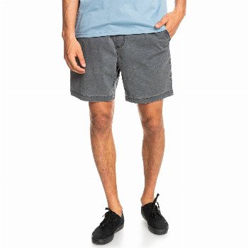 Quiksilver TAXER 17" - ELASTICATED SHORTS FOR MEN BLACK