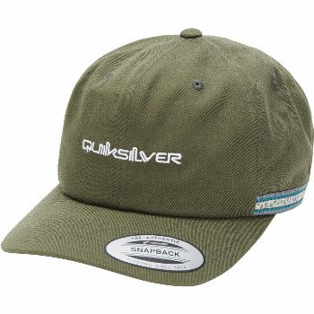 Quiksilver THE GREAT TAPER - STRAPBACK CAP FOR MEN BROWN