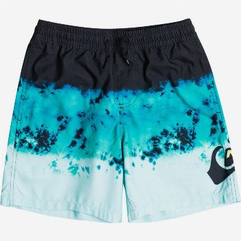 Quiksilver THUNDERHEAD 15" - SWIM SHORTS FOR BOYS 8-16 BLACK