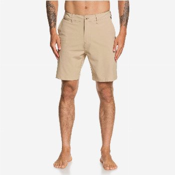 Quiksilver UNION 19" - AMPHIBIAN BOARD SHORTS FOR MEN BROWN