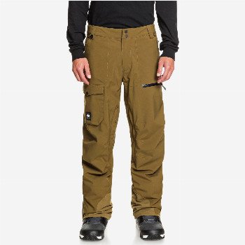 Quiksilver UTILITY - SHELL SNOW PANTS FOR MEN BROWN