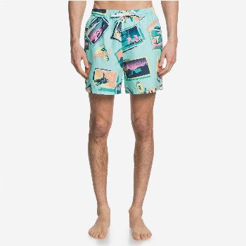 Quiksilver VACANCY 16" - SWIM SHORTS FOR MEN GREEN