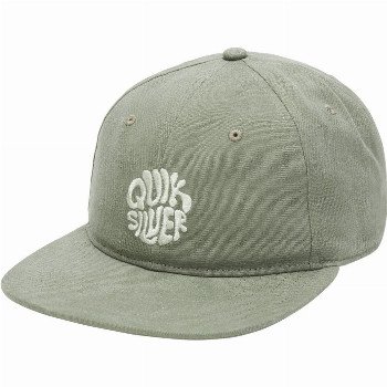 QuiksilverWASH BUCKLER - STRAPBACK CAP FOR MEN BROWN