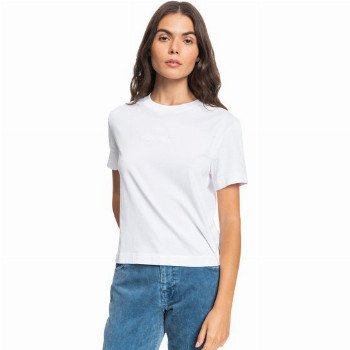 Quiksilver WOMENS - ORGANIC T-SHIRT FOR WOMEN WHITE