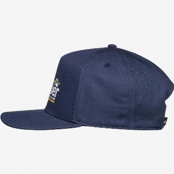 QuiksilverWRANGLED UP - SNAPBACK CAP BLUE