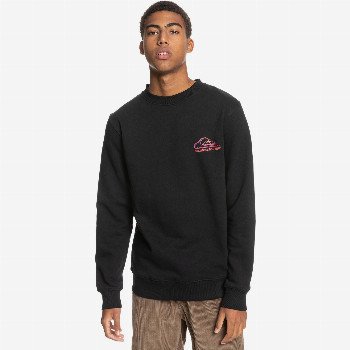 Quiksilver YARD ROCK MOON - SWEATSHIRT FOR MEN BLACK