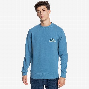 Quiksilver YARD ROCK MOON - SWEATSHIRT FOR MEN BLUE