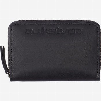 QuiksilverZIPPERTON - WALLET FOR MEN BLACK