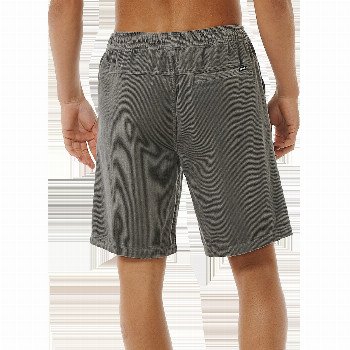 Rip Curl CLASSIC SURF CORDUROY WALKSHORTS IN CHARCOAL GREY