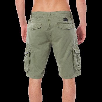 Rip Curl CLASSIC SURF TRAIL CARGO WALKSHORTS IN MID GREEN