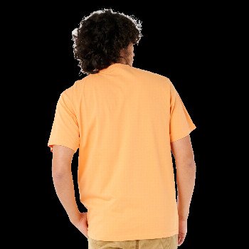 Rip Curl CODY WELSH PALMS T-SHIRT IN MANDARIN ZEST