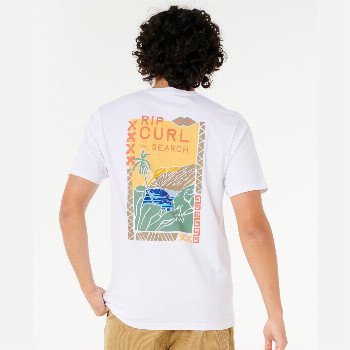 Rip Curl CODY WELSH T-SHIRT IN WHITE