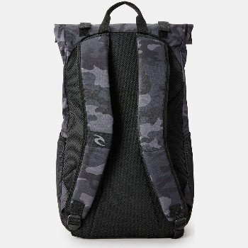 Rip Curl DAWN PATROL 30L BACKPACK IN BLACK & GREY